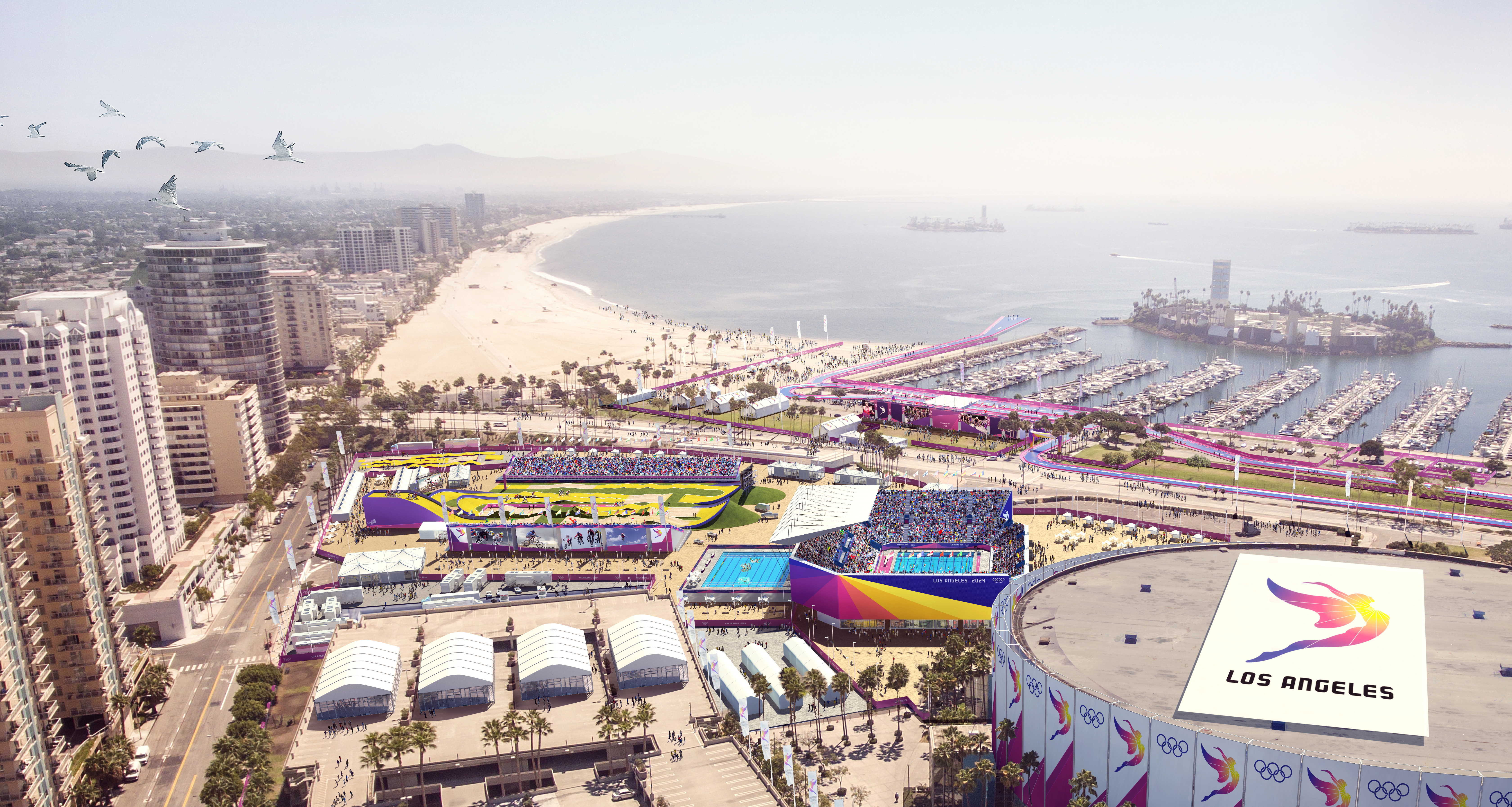LA 2028 : La Ville de Long Beach prépare ses grands travaux