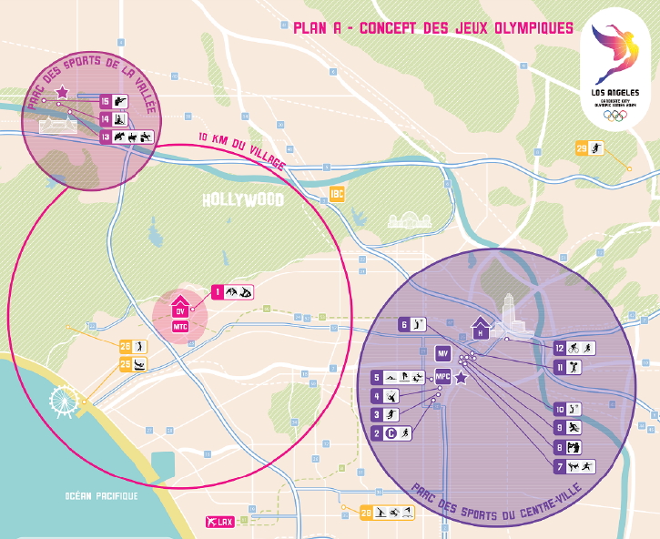 JO 2024 : Los Angeles confirme l&rsquo;actualisation de son concept et précise les modalités de gouvernance