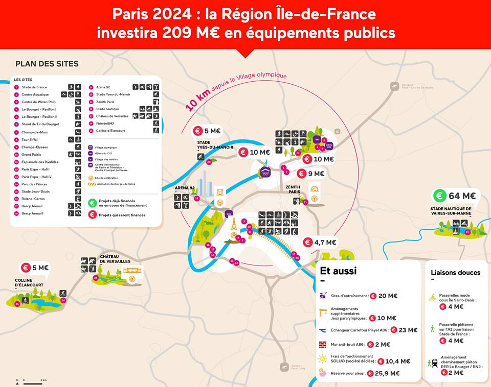Rc3a9gion Idf Paris 2024 