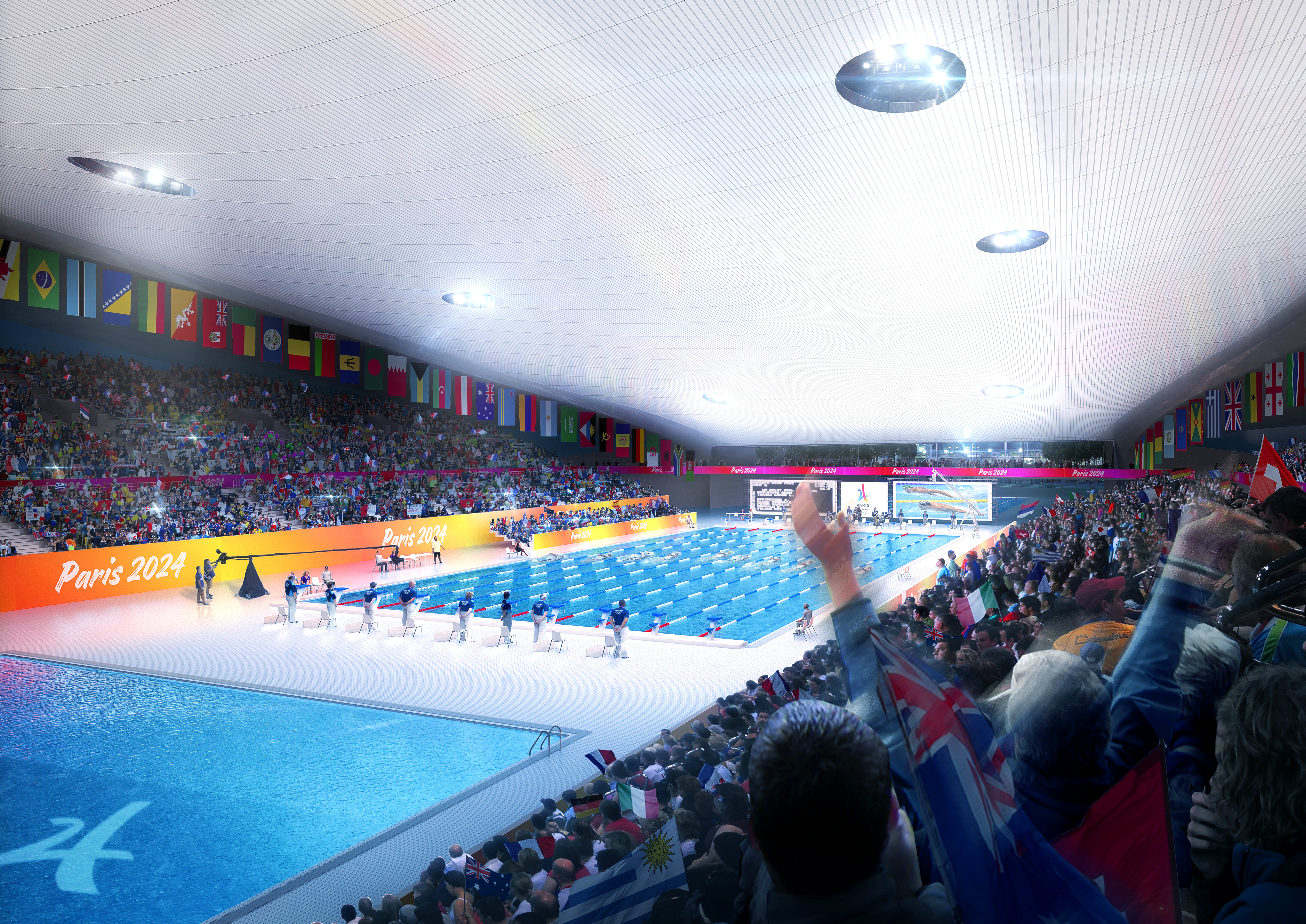 Paris 2024 : Ouverture de la concertation sur le Centre Aquatique