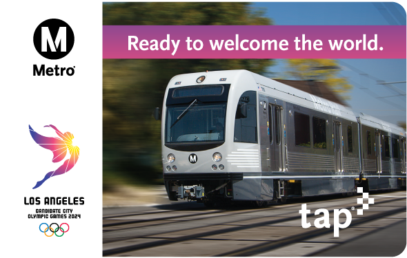 JO 2024 : Le Métro de Los Angeles lance une campagne promotionnelle : « Prêt pour accueillir le monde »