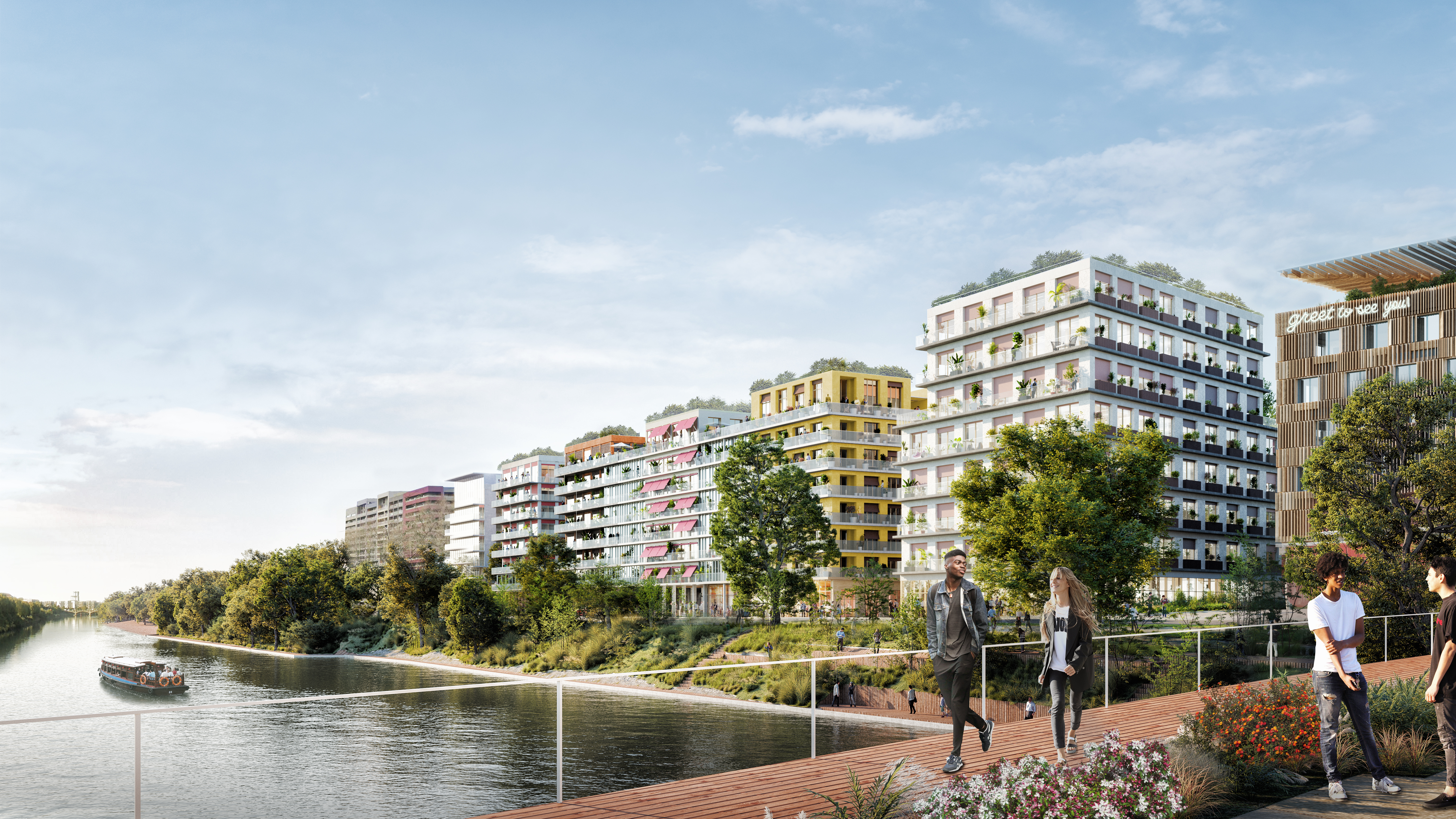 Paris 2024 : La Seine au service du chantier du Village des Athlètes