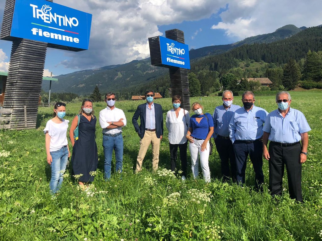 Milan-Cortina 2026 : Une délégation en visite dans le Val di Fiemme