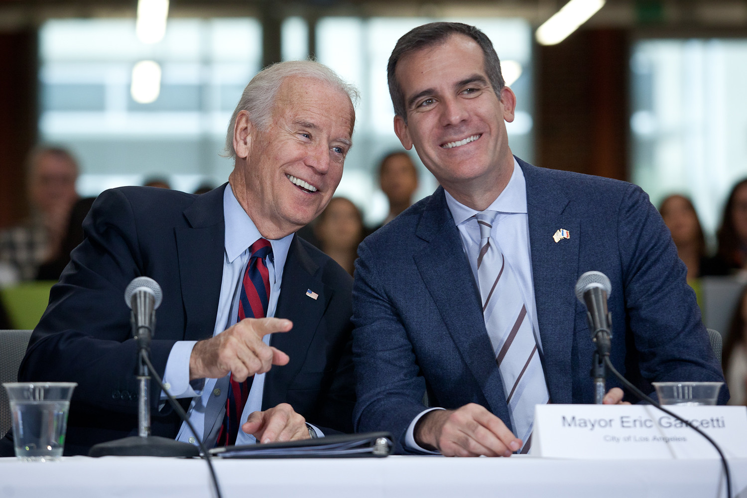 Le Maire de Los Angeles réagit à l&rsquo;élection de Joe Biden et de Kamala Harris