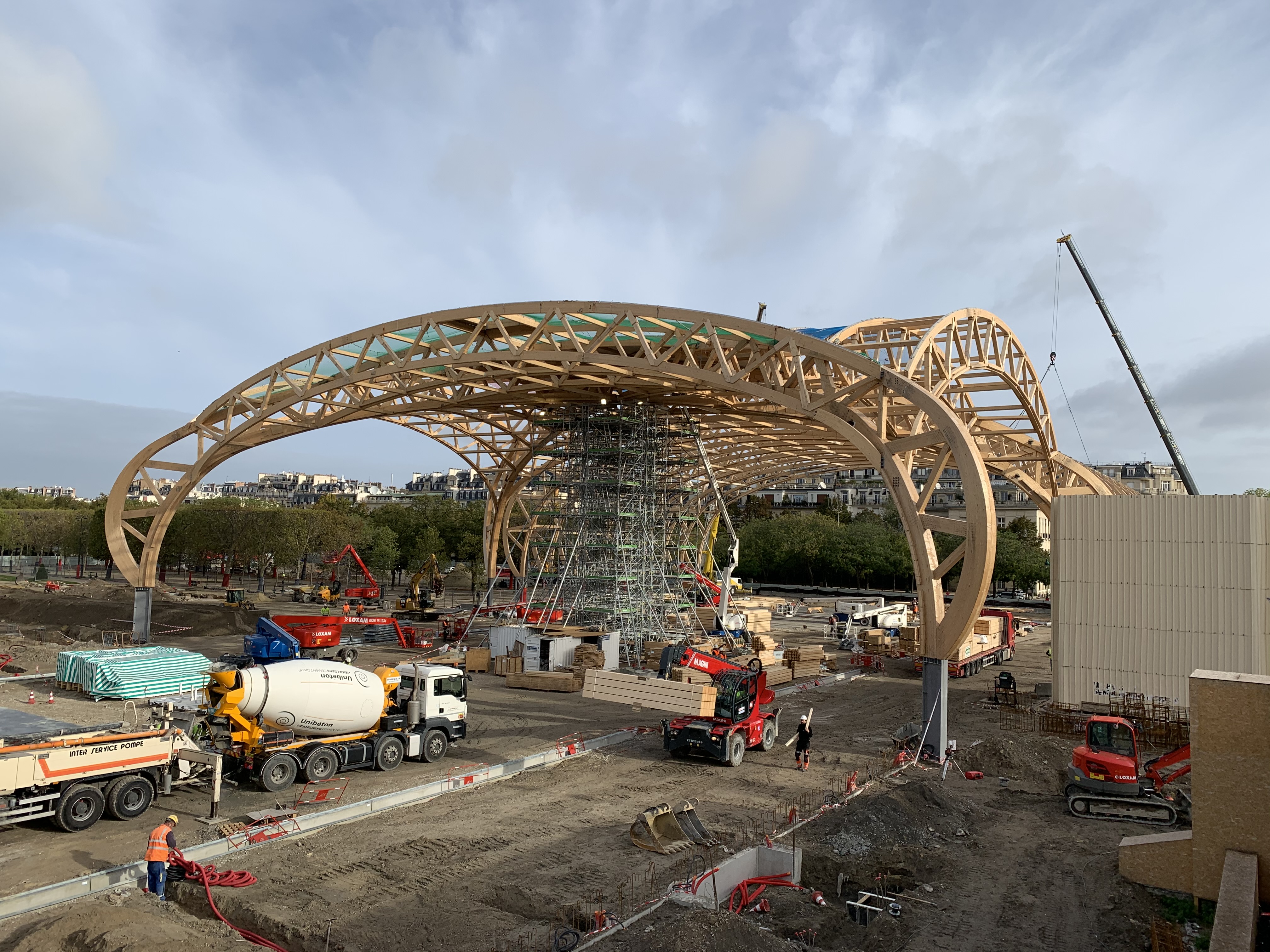Paris 2024 : Le Grand Palais éphémère, un chantier singulier