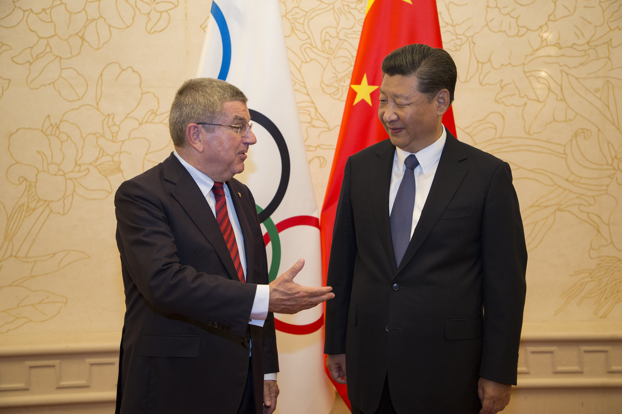 Pékin 2022 : Xi Jinping s&rsquo;est entretenu avec le Président du CIO