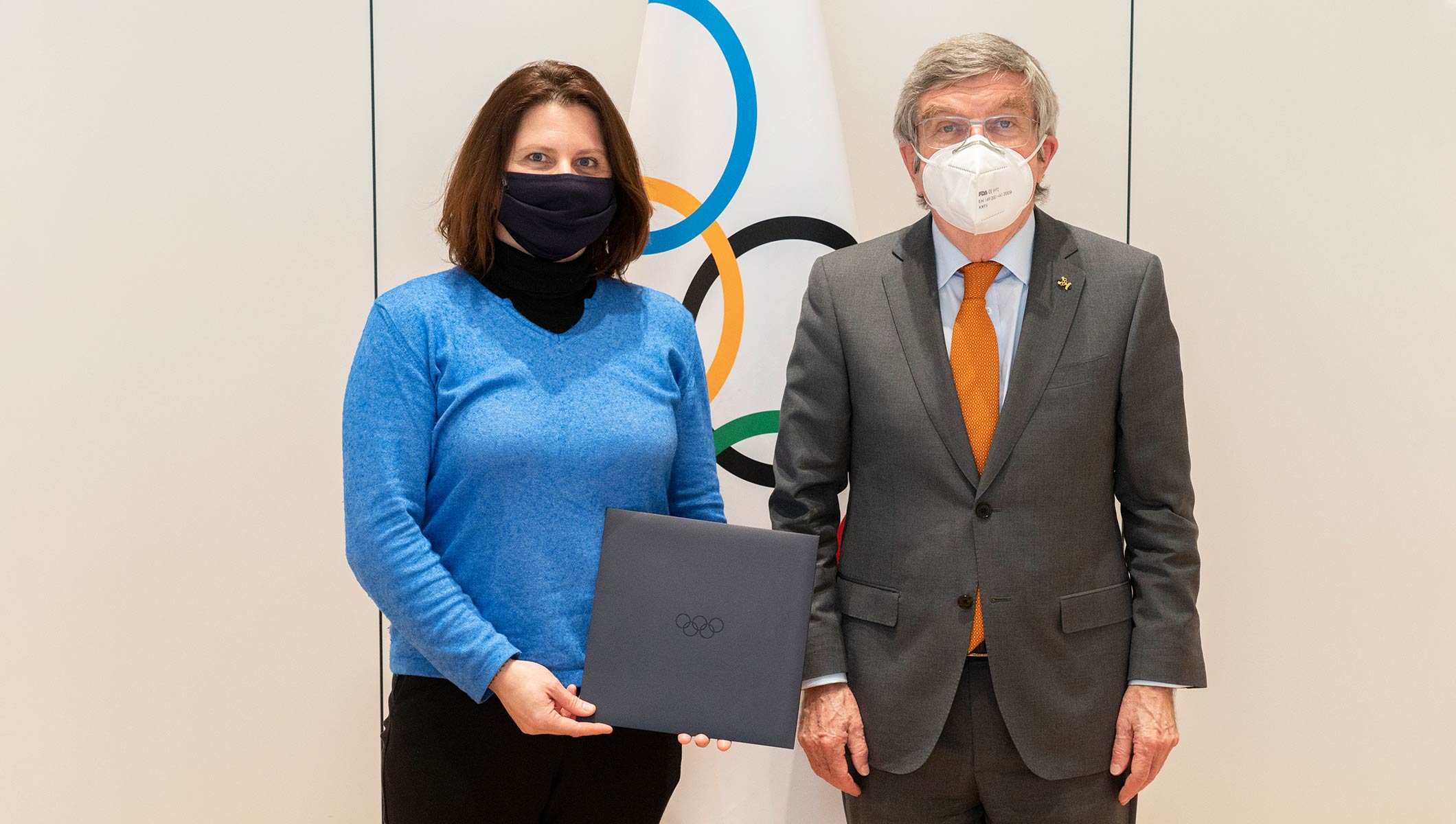 Roxana Maracineanu signe une Convention avec l&rsquo;Olympic Refuge Foundation
