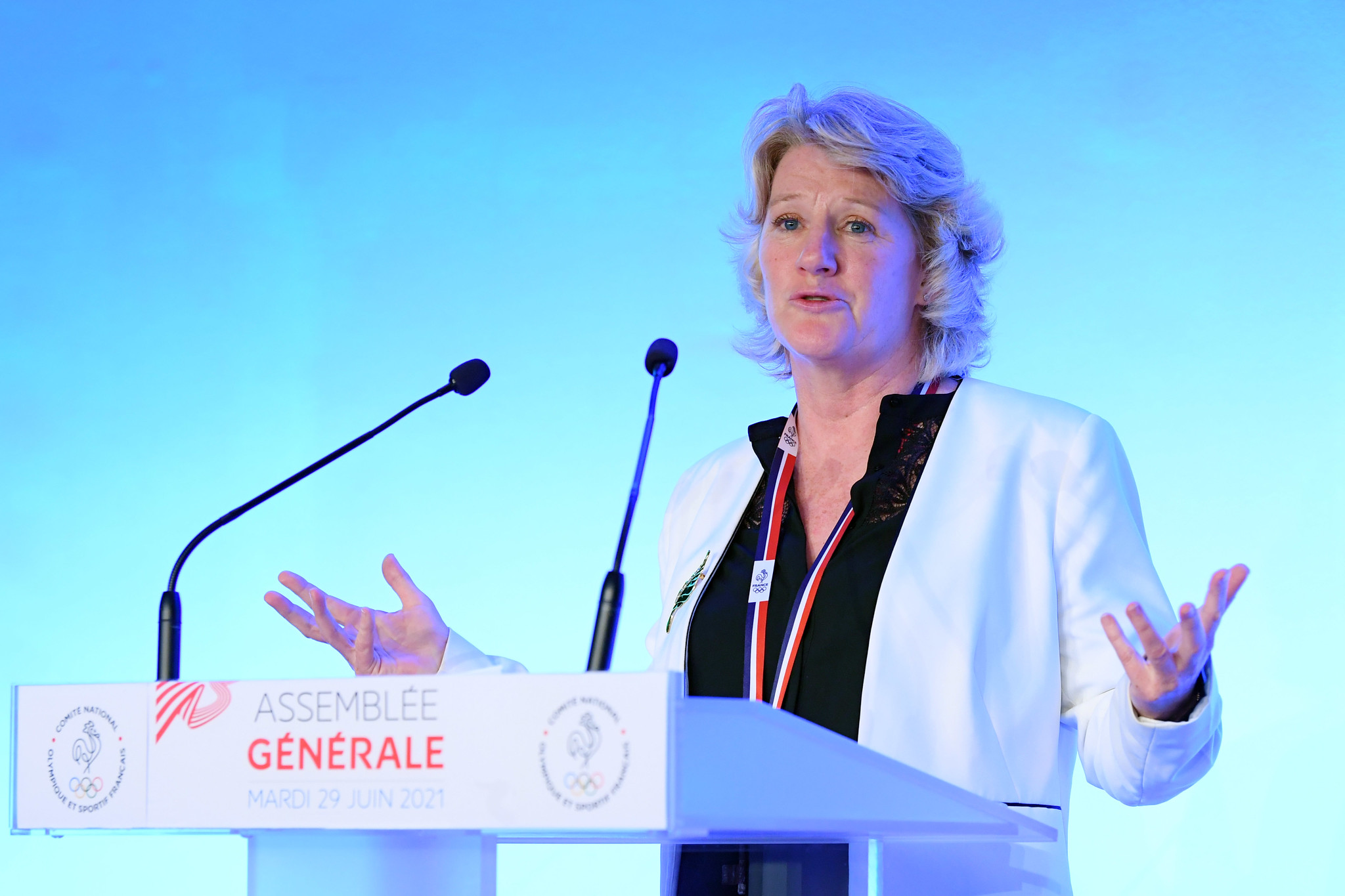 CNOSF : Brigitte Henriques prend le relais de Denis Masseglia