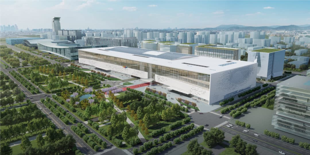 Pékin 2022 : Achèvement du monumental Centre des Médias