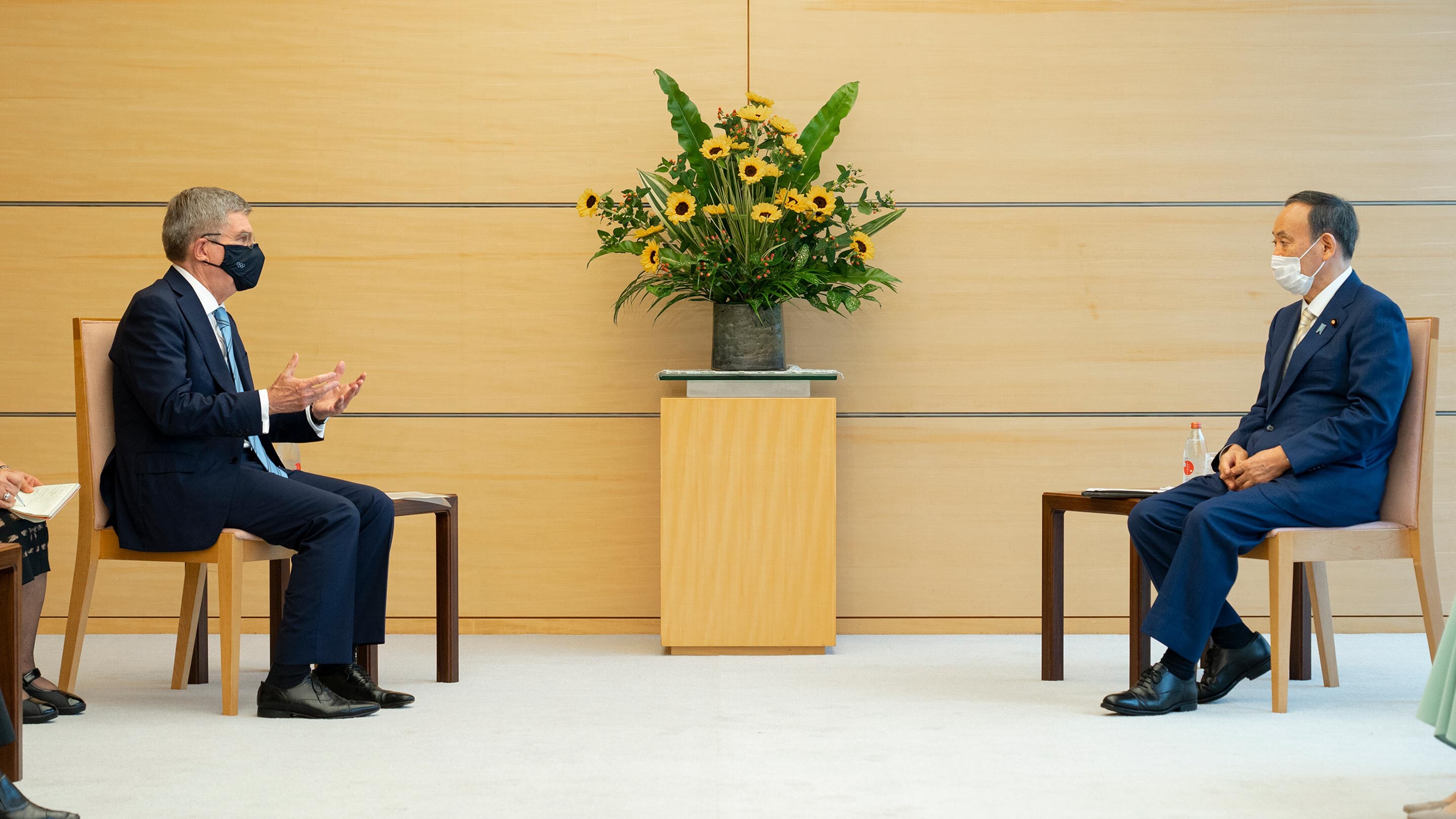 Thomas Bach salue l&rsquo;engagement de Tokyo 2020 et la vaccination des participants