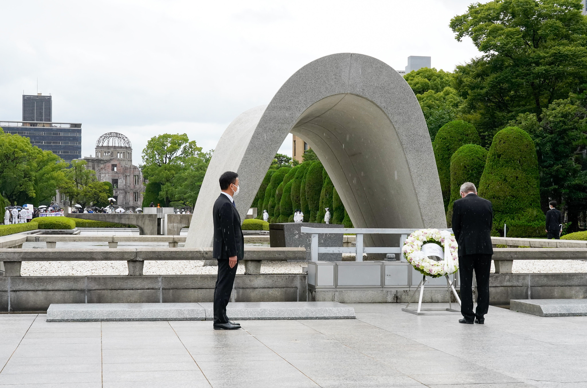 Tokyo 2020 : Le Président du CIO rend hommage à Hiroshima