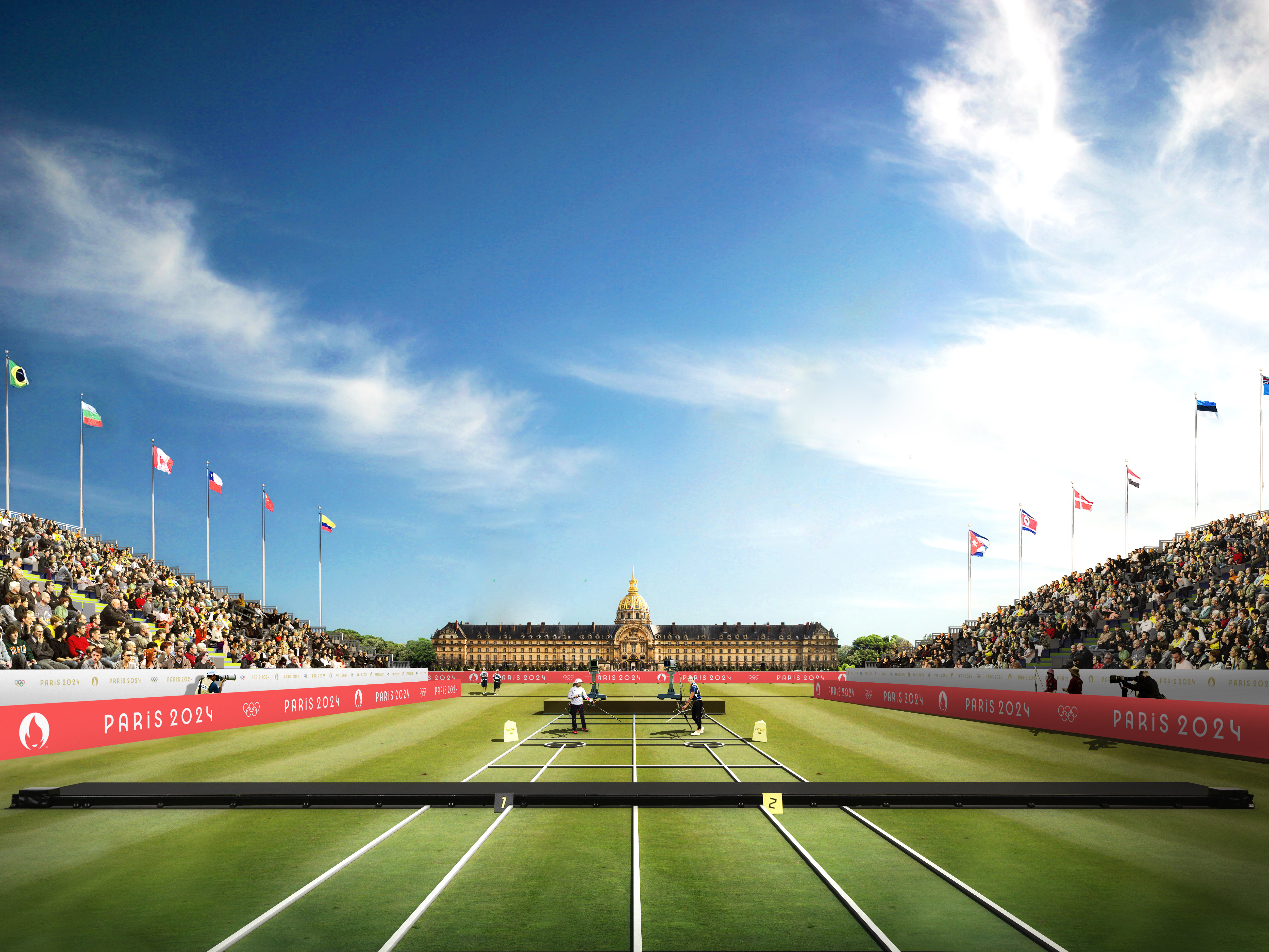 Avec l&rsquo;Esplanade des Invalides, Paris 2024 allie l&rsquo;histoire et le sport