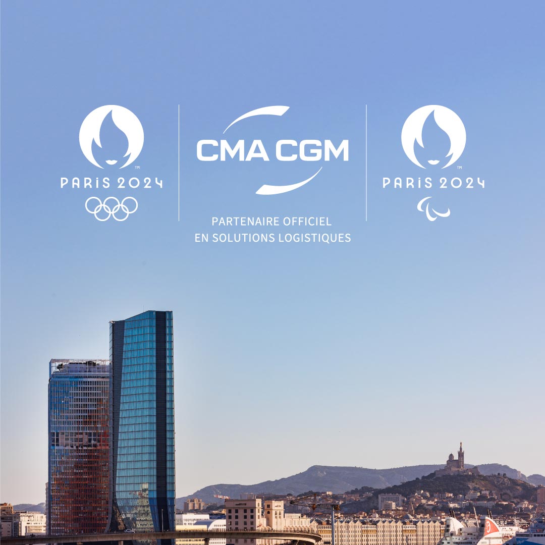 Paris 2024 : Le Groupe CMA CGM devient Partenaire Officiel