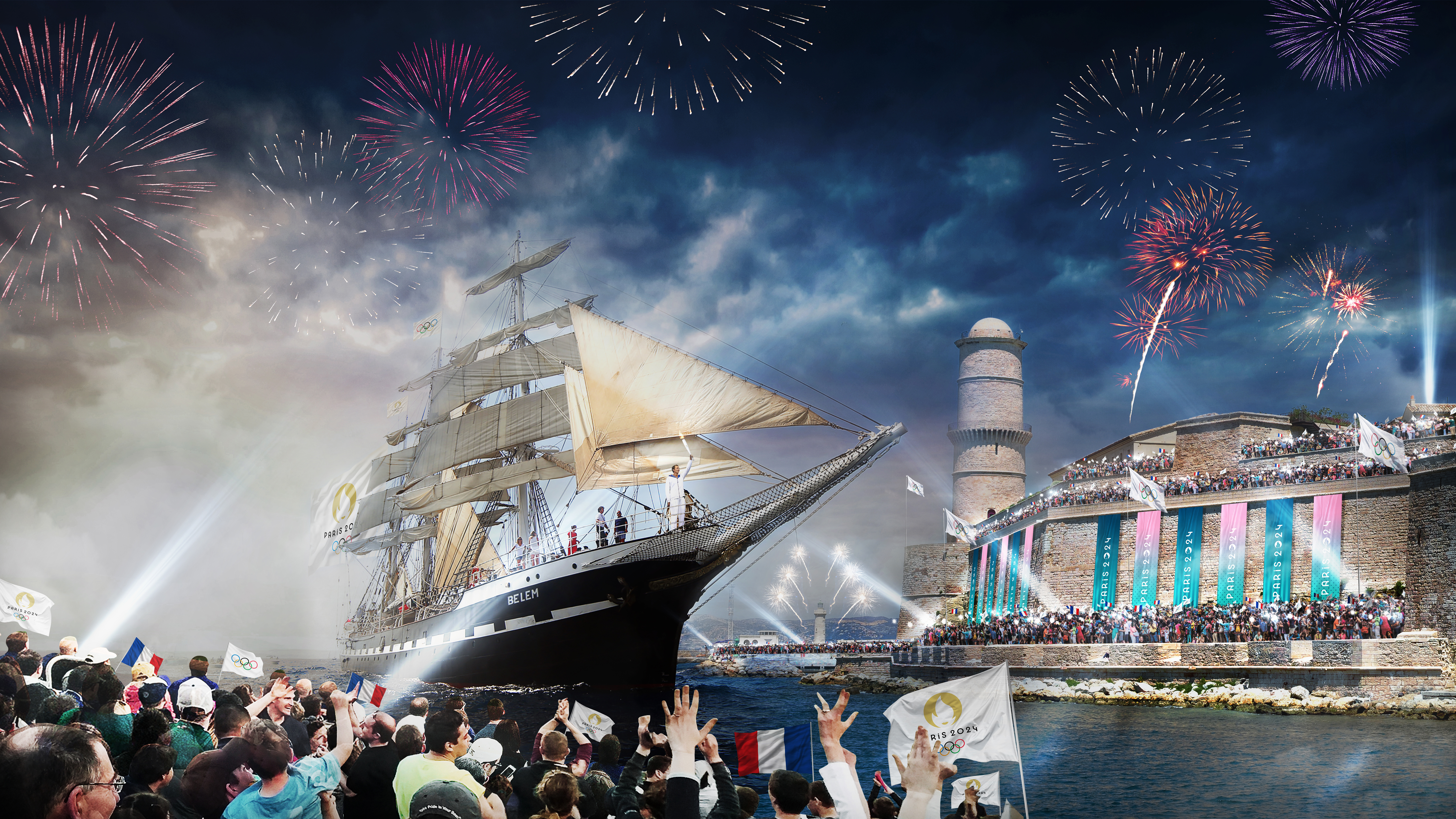 Paris 2024 promet une parade maritime spectaculaire pour l&rsquo;arrivée de la flamme