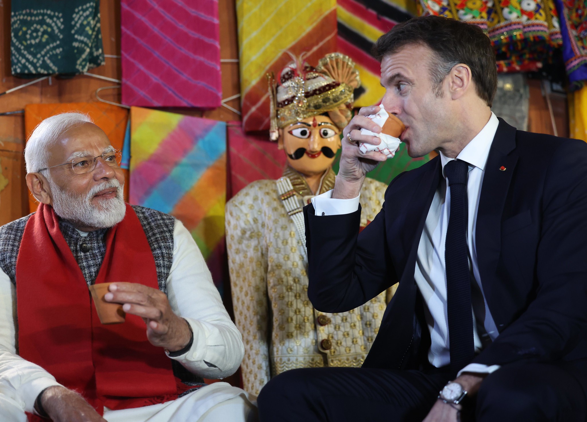 JO 2036 : Emmanuel Macron réitère ses encouragements pour la candidature de l&rsquo;Inde