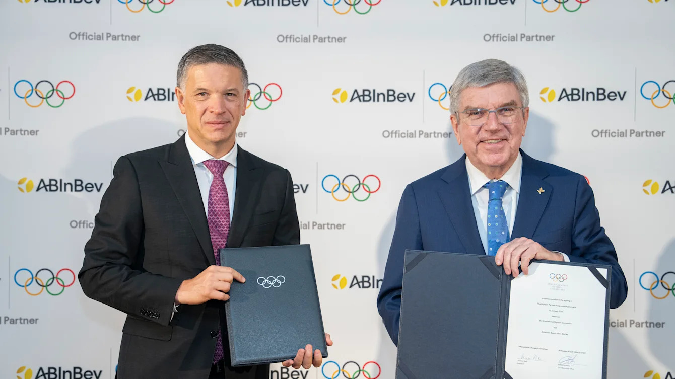 AB InBev devient Partenaire Olympique Mondial jusqu&rsquo;en 2028