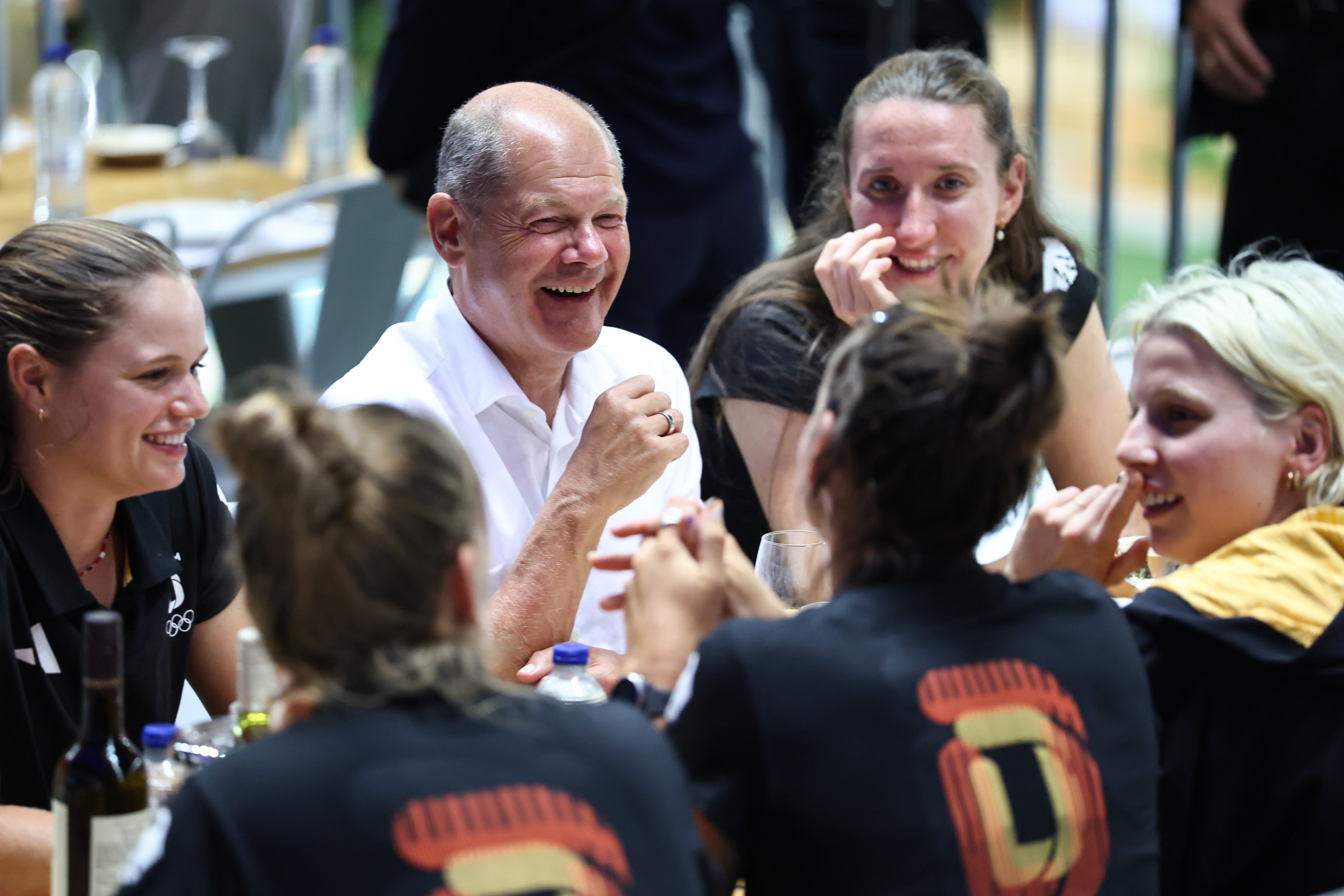 JO 2040 : Le Chancelier allemand voit Paris 2024 comme une source d&rsquo;inspiration