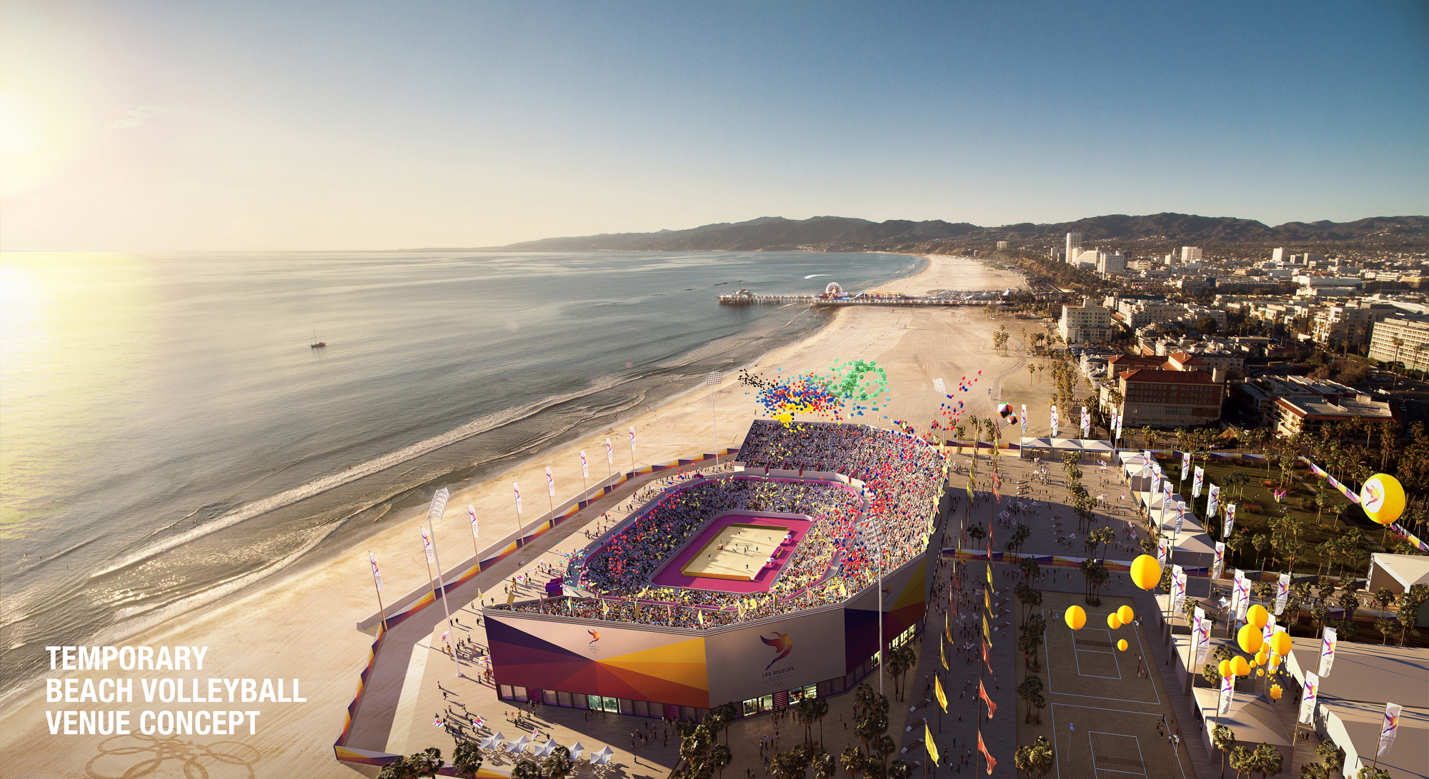 LA 2028 : Santa Monica n&rsquo;accueillera pas le beach-volley
