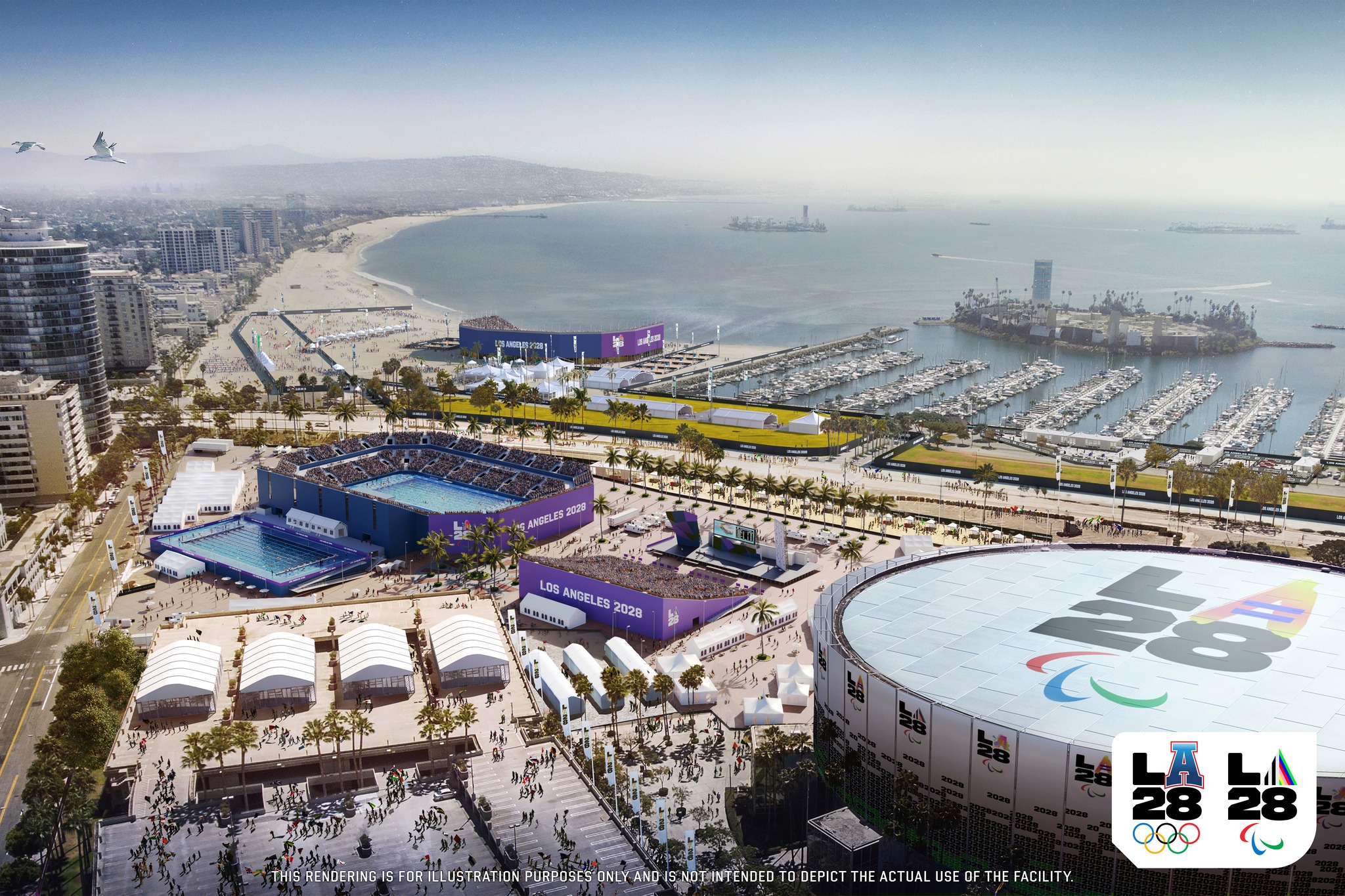 LA 2028 présente les sites de ses premiers Jeux Paralympiques