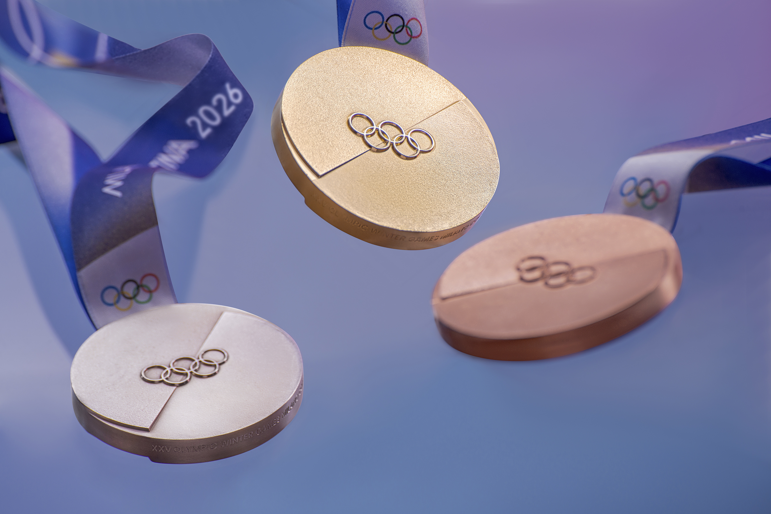 Milan-Cortina 2026 présente ses médailles pensées dans un style minimaliste et élégant