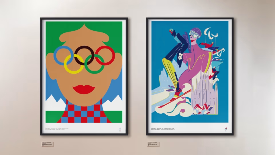 Milan-Cortina 2026 dévoile ses Affiches Officielles