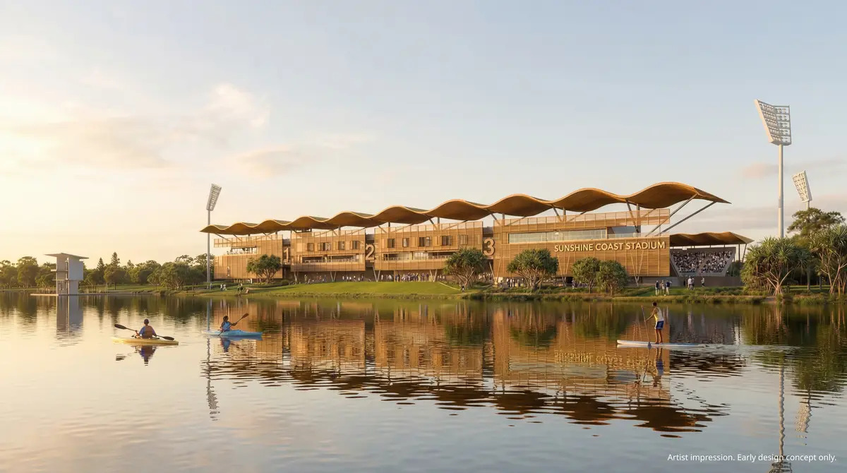 Brisbane 2032 : La GIICA prépare les travaux préliminaires du Sunshine Coast Stadium